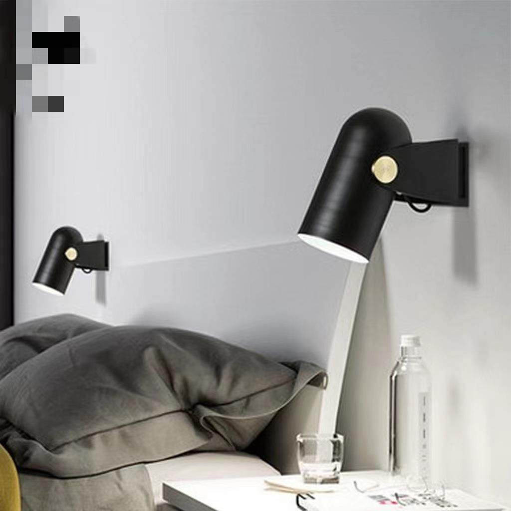 跨境北欧现代简约风格个性酷帅楼梯走廊过道卧室床头警卫壁灯