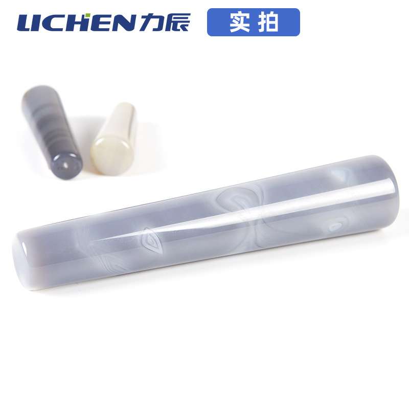 力辰玛瑙研钵棒实验室耐磨玛瑙棒乳钵杵100mm120mm研钵杵