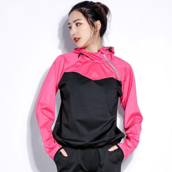 暴汗服女套装跑步运动发热发汗服出汗服降体健身衣爆汗裤大码秋冬