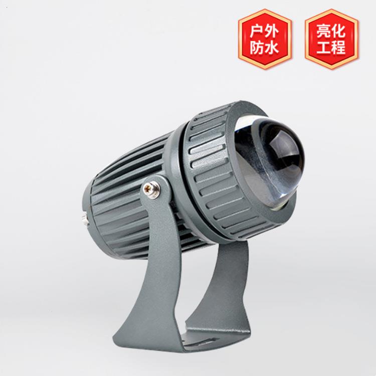 一束光投光灯酒店户外亮化远程柱光防水聚光灯led户外窄光洗墙灯