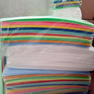 厂销DIY儿童手工折纸版画用纸 拉花纸 双层加厚 彩色吹塑纸