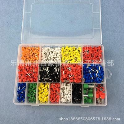 管型端子6种16格 2120只管型端子套装 VE管形预绝缘端头