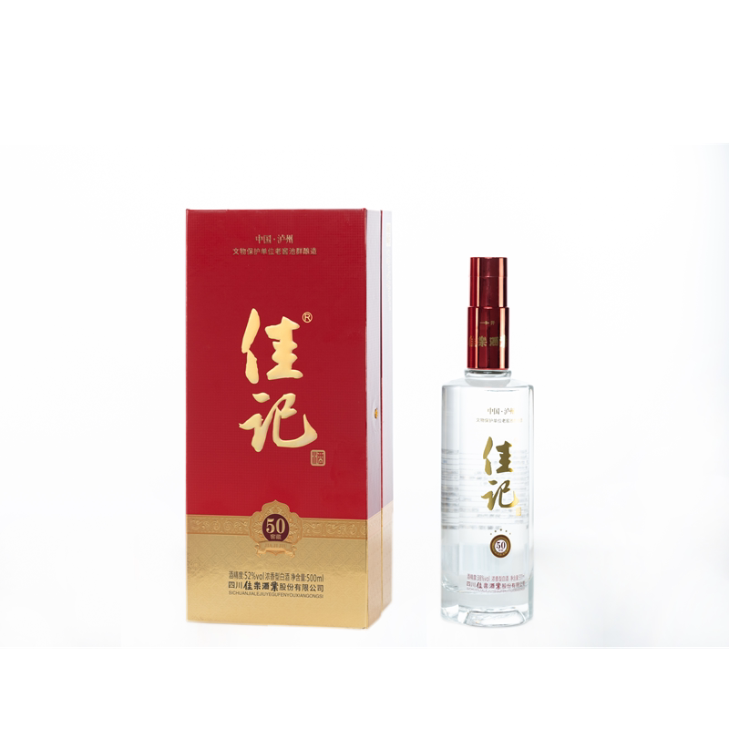 【佳乐酒业】四川泸州新50窖藏1738老窖池礼盒装品质浓香国产白酒