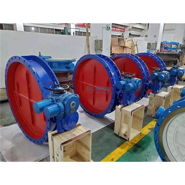 D941W-1C DN1500 焊接式电动通风蝶阀 普通开关型AC380V