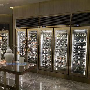 双门红酒柜恒温酒柜家商用大容量展示冷藏酒窖冰吧酒柜