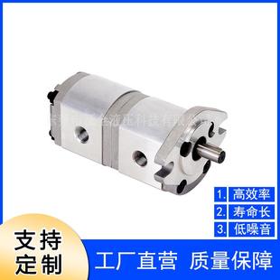 征全HGP 11A双联齿轮泵油泵高压齿轮泵铝合金小型液压泵厂家