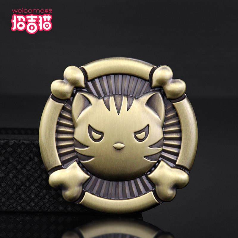 汽车个性创意骷髅猫咪车标金属改装车身贴机盖贴油箱盖电动车贴标,3C数码配件,USB多功能数码宝,淘宝优惠券,粉丝福利购,淘宝优惠卷