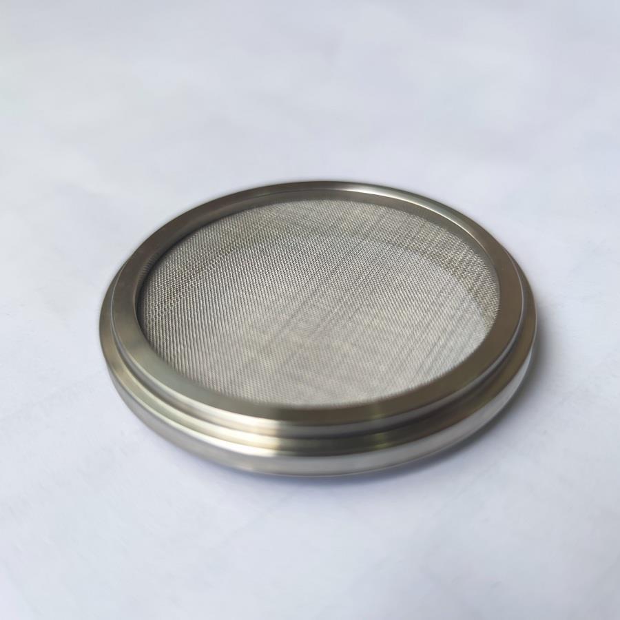 过滤网卡压 不锈钢304 KF真空接头 中心支架 带网非点焊60~1500目