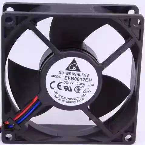 原装台达EFB0812EH-BR00 8025 12V 0.42A 8CM停转报警 变频器风扇
