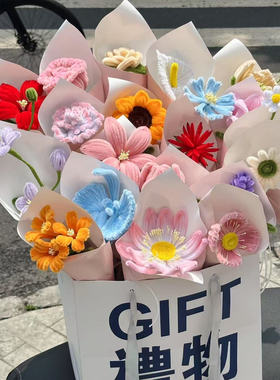创意手工diy花束|见面的礼物|cheaper创意生日520礼物|乔迁花束
