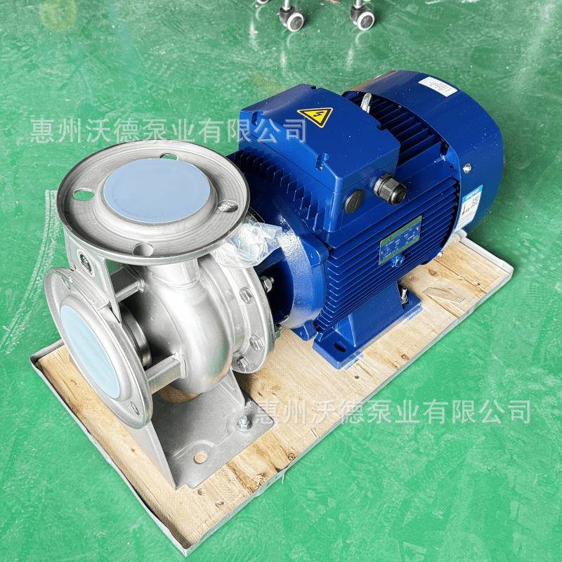 GZA不锈钢循环水泵畜牧机械制造配套卧式单级管道离心泵304/316