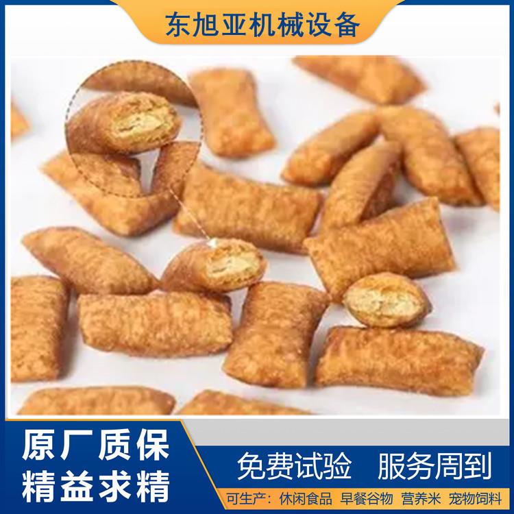 全自动宠物饲料膨化设备夹心狗粮加工成套设备颗粒犬粮机器设备