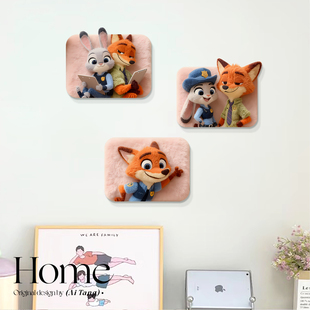 尼克朱迪亚克力墙洞遮挡装饰贴墙面美化孔洞遮丑神器厕所自粘墙贴