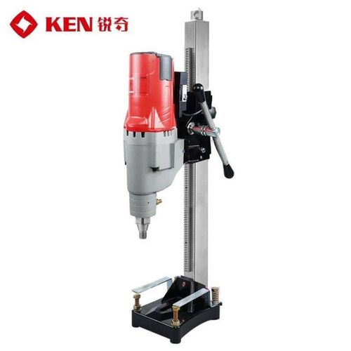 KEN金刚石钻孔机6180N立式水钻机3500W混凝土砖墙开孔机220