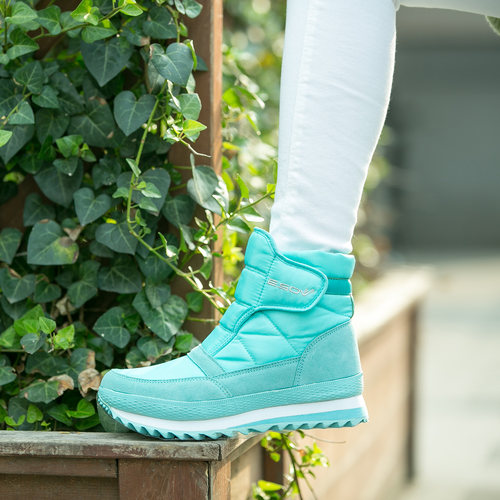 保暖防水棉鞋妈妈鞋雪地靴冬季