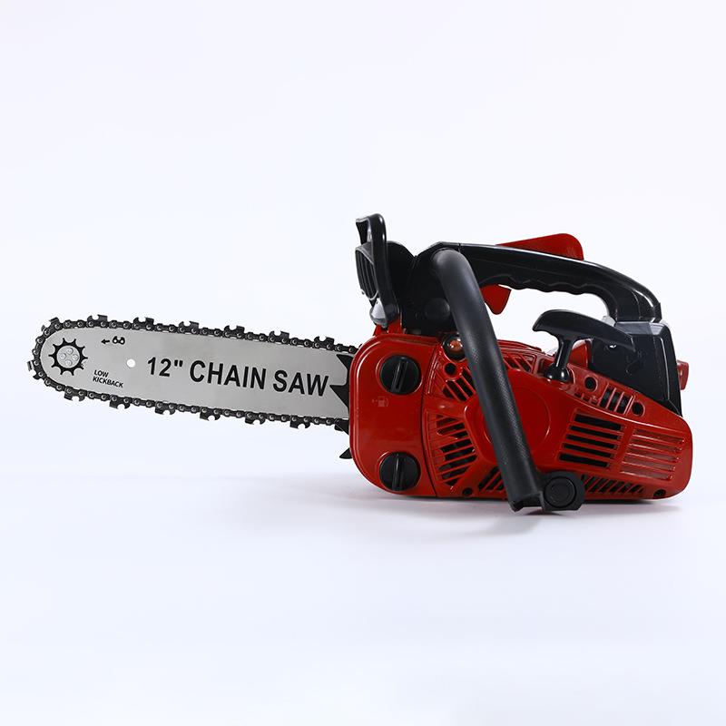 家用大功率小型汽油锯园林果树伐木伐竹油锯便携式手提链条锯