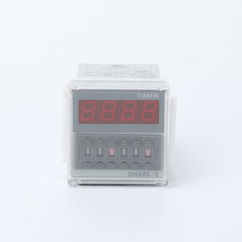 DH48S数显时间继电器 循环控制时间延时器AC220V 24V 380V 1Z 2Z