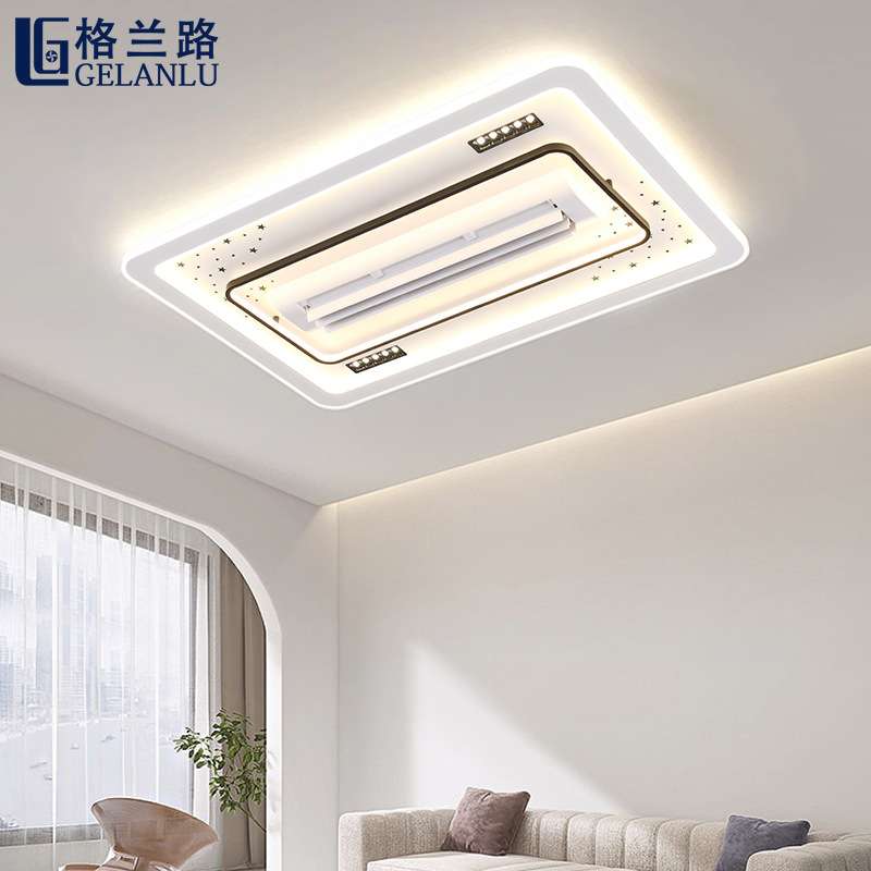 客厅无叶吊扇灯冷暖风两用有110V吊灯餐厅一体电灯厨房电风扇灯扇