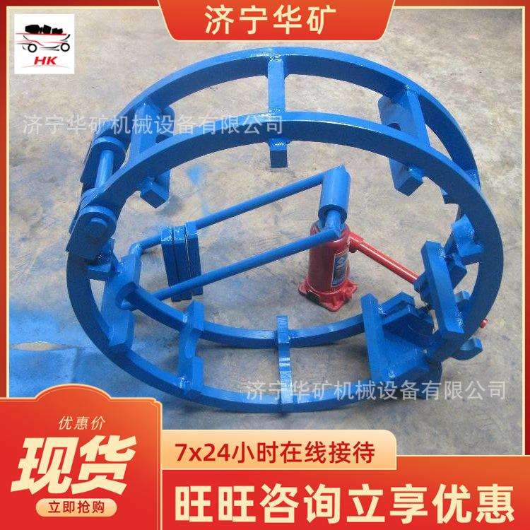 双边顶丝钢管对接器不变形 矿用管道外对口器 双边顶丝钢管对接器