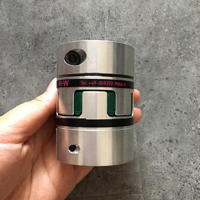 德国R+W EK800梅花联轴器/钢/减震垫块/缓冲胶圈/64sh D墨绿色