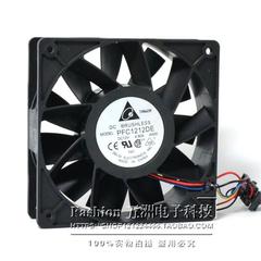 台达PFC1212DE 12038 12V 4.8A 12CM厘米超大风量双滚珠暴力风扇