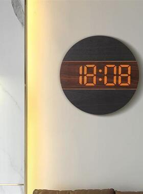 仛寂风简约客厅钟表个性创意装饰时钟挂墙奶油风家用挂表G218B