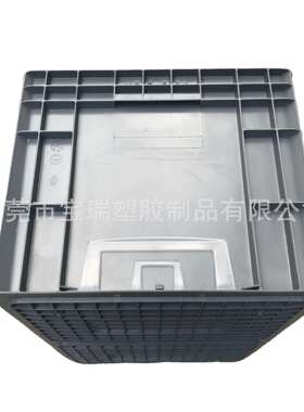 现货 塑料EU箱 汽配部件灰色长方形货运箱 加厚新塑料周转箱
