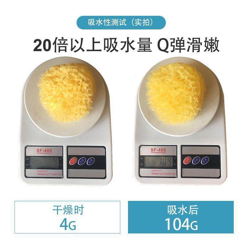 嗨样天然蜂窝海绵沐浴球希腊进口婴儿童宝宝成人洗脸洗澡柔软B级