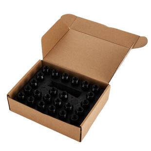 跨境热销黑色M14*1.5汽车改装螺丝七槽改装轮毂螺丝防盗轮胎螺母