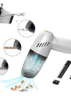 无线车用家车两用充电手持式迷你工厂直销大吸力5000pa车载吸尘器