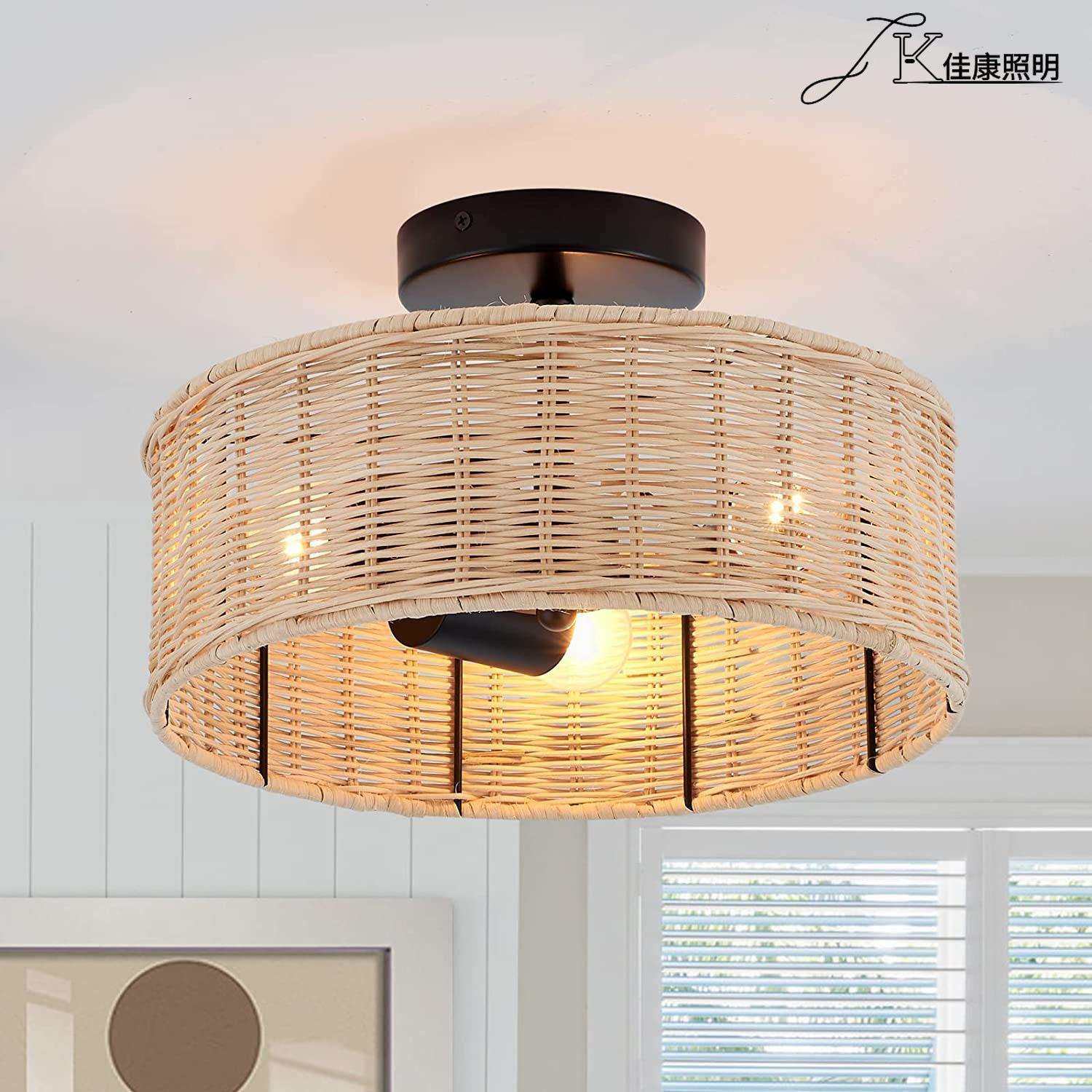 亚马逊ebay美式农舍吸顶灯复古工业风走廊餐厅卧室布艺圆形灯具,鲜花速递/花卉仿真/绿植园艺,割草机/草坪机,淘宝优惠券,粉丝福利购,淘宝优惠卷