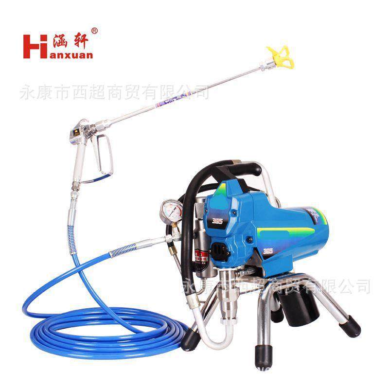 涵轩395电动柱塞高压无气喷涂机喷乳胶漆涂料喷涂机油漆喷漆机495,农机/农具/农膜,播种栽苗器/地膜机,淘宝优惠券,粉丝福利购,淘宝优惠卷