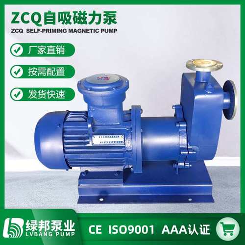 ZCQ自吸式磁力泵 无泄漏 不锈钢化工磁力驱动泵