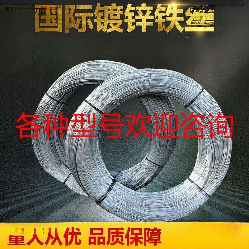 镀锌铁丝8 10 12 14 16 18 20 21 22 26号细铁丝扎丝铁线工地绑丝