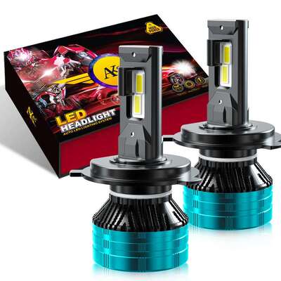 AKEV80汽车led车灯90瓦正白光ledh1h3h4h7h11900590069012前照灯