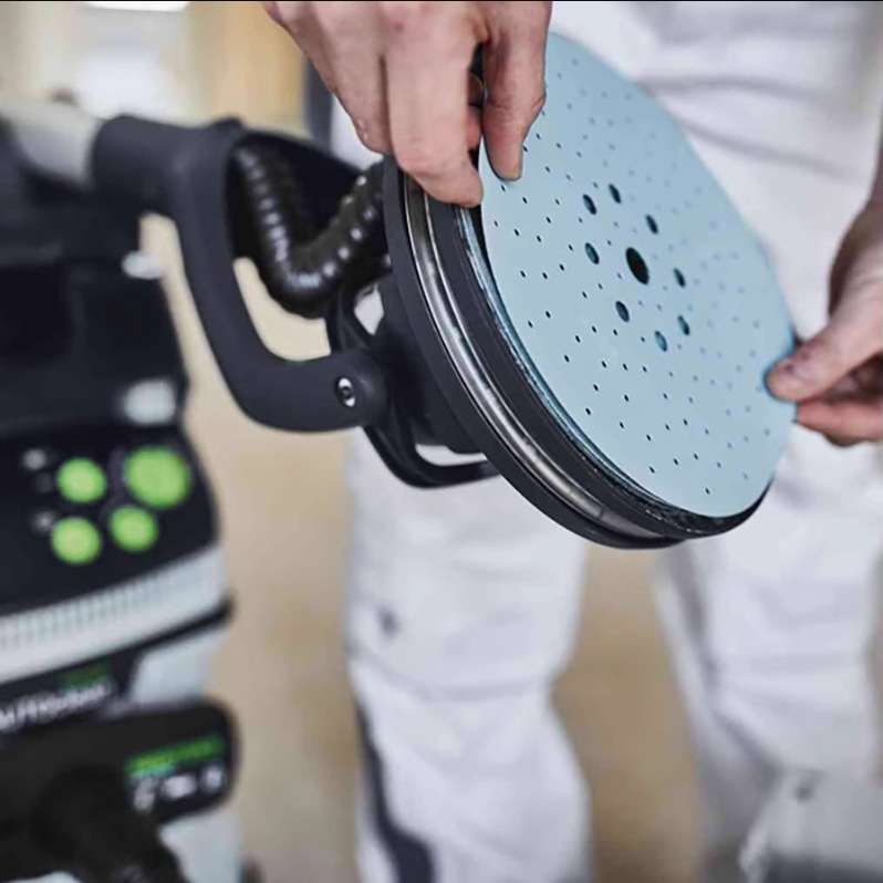 FESTOOL德国费斯托墙面打磨砂纸9寸石榴石225mm网砂长杆磨机配套