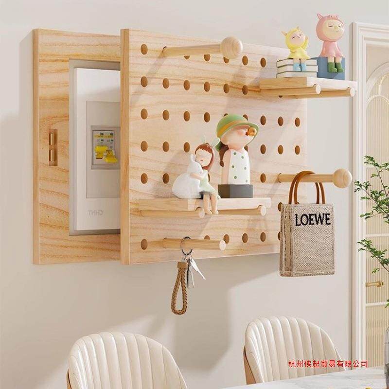 电表箱装饰画制作配电箱遮挡原木风洞洞板电闸弱电开关盖面板挂画,农机/农具/农膜,播种栽苗器/地膜机,淘宝优惠券,粉丝福利购,淘宝优惠卷