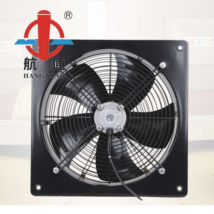 航洋风机 外转子风机YWF2D-350方形壁式 小型双网排风扇
