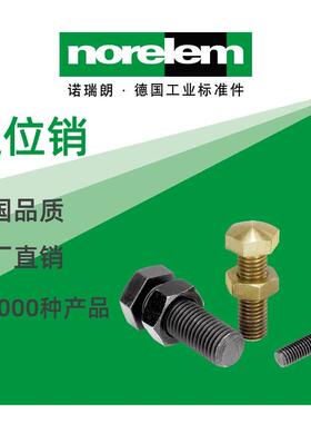 norelem德国原厂直供诺瑞朗NLM02153定位销 不锈钢定位销