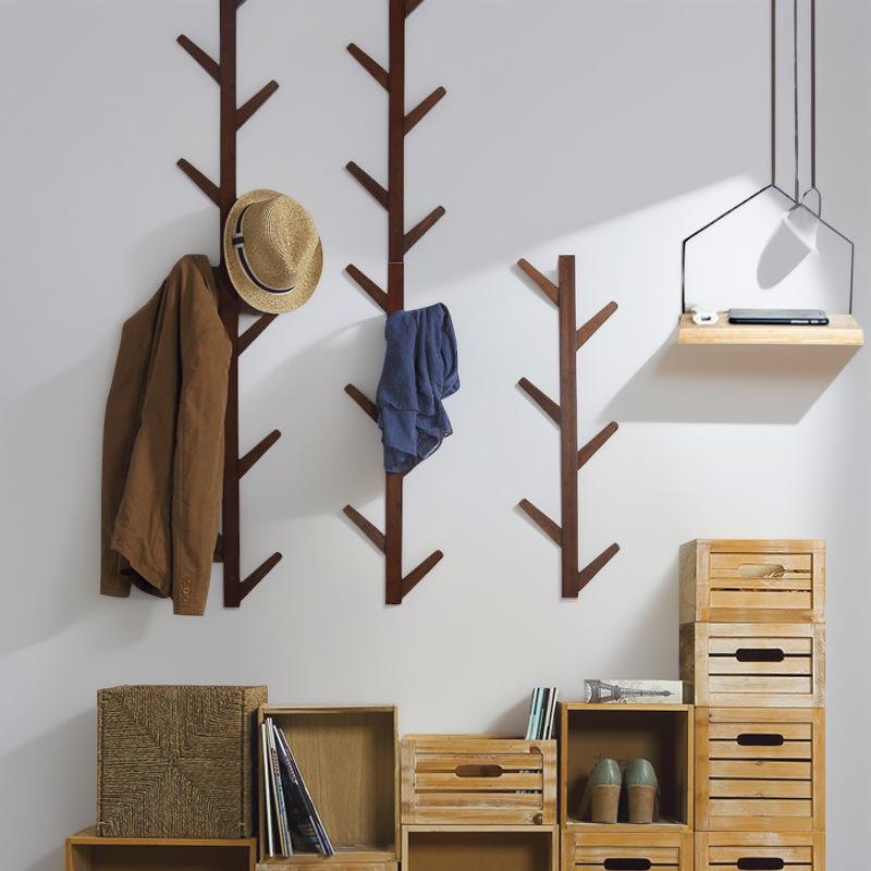 创意客厅墙壁挂衣架民宿衣服挂钩置物架挂衣钩玄关墙上壁挂衣帽架