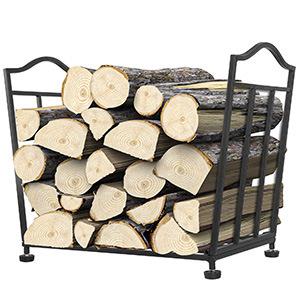 亚马逊热卖金属铁艺木头收纳架 木材堆放架 柴火架 木柴存储架