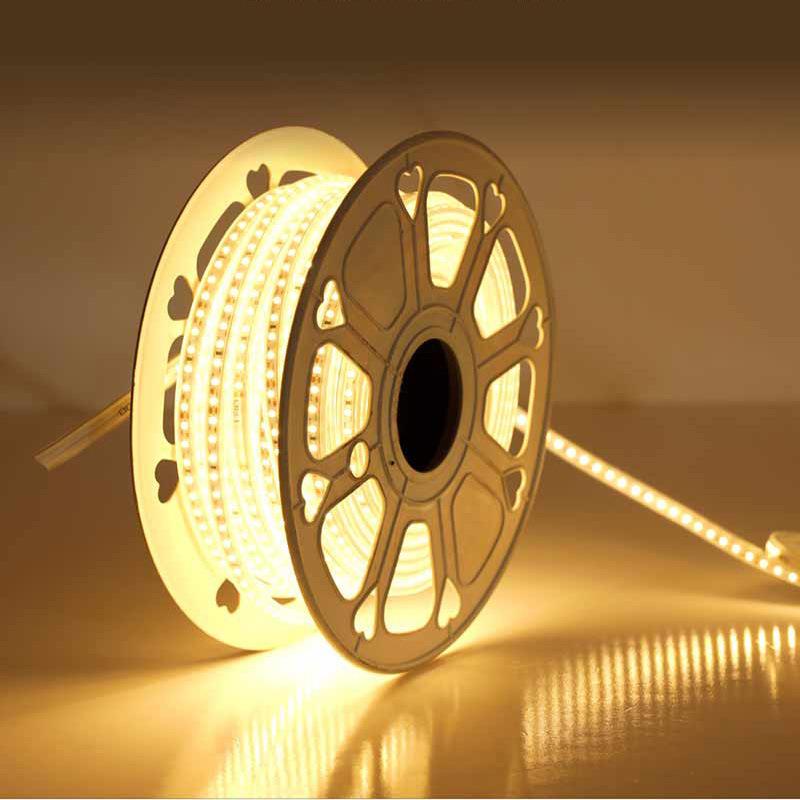 TRIAC可控硅LED灯带220伏户外防水超亮软灯条工程氛围灯高压客厅