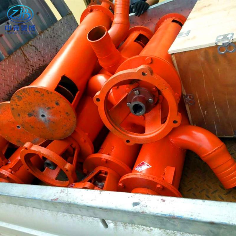 昊博水泵养鸡场用蛟龙式抽粪泵 立式无堵塞内置绞龙片吸粪泵220V