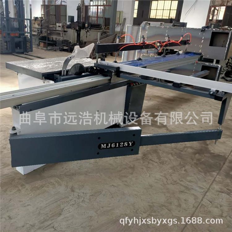 装修好帮手 远浩 45度木工精密裁板锯 小型无尘推台锯 双锯片锋利