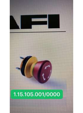 安装孔径22mm德国RAFI急停开关