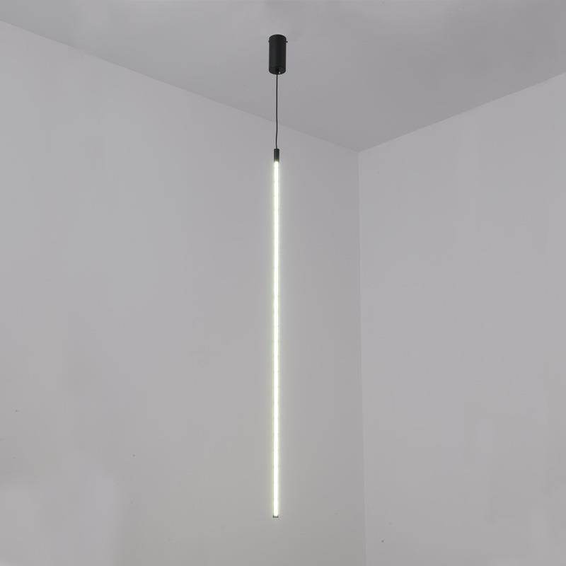 极简主义卧室床头吊灯 北欧简约现代床头柜吊线灯LED创意氛围灯具