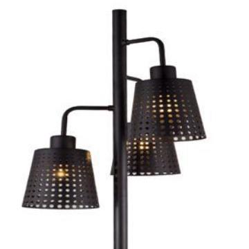 跨境火爆电商热销款落地灯黑色北欧美现代风格家居室内照明落地灯