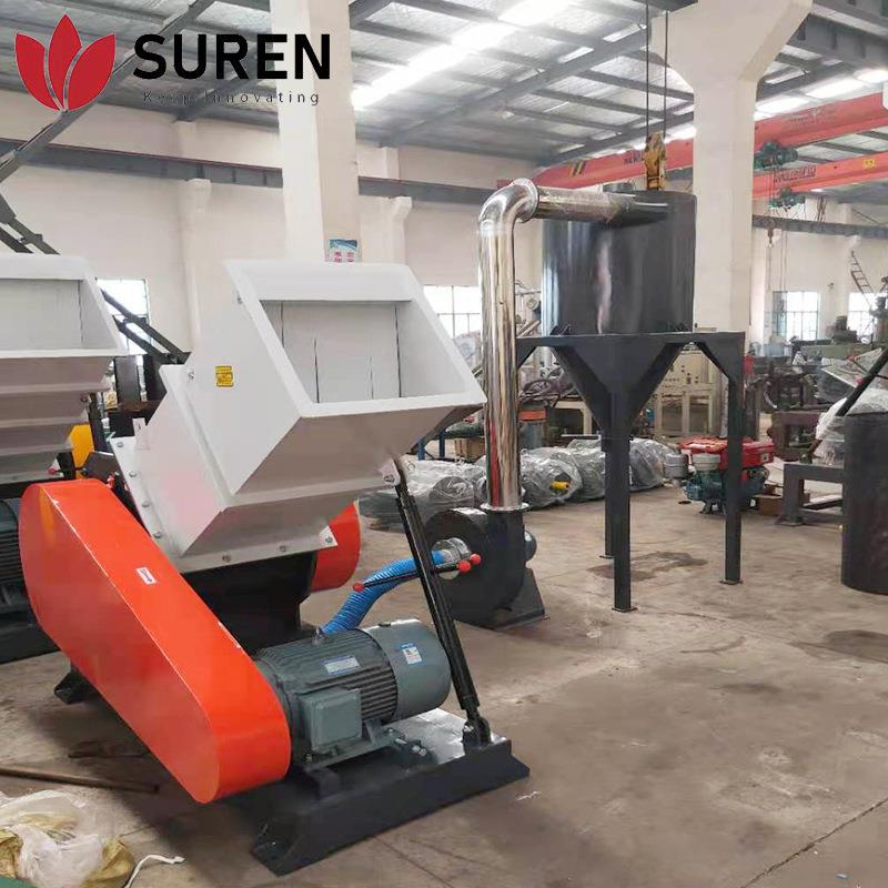 定制供应SPC地板破碎机 塑料PE PVC PP等管材，型材，板材破碎机图片