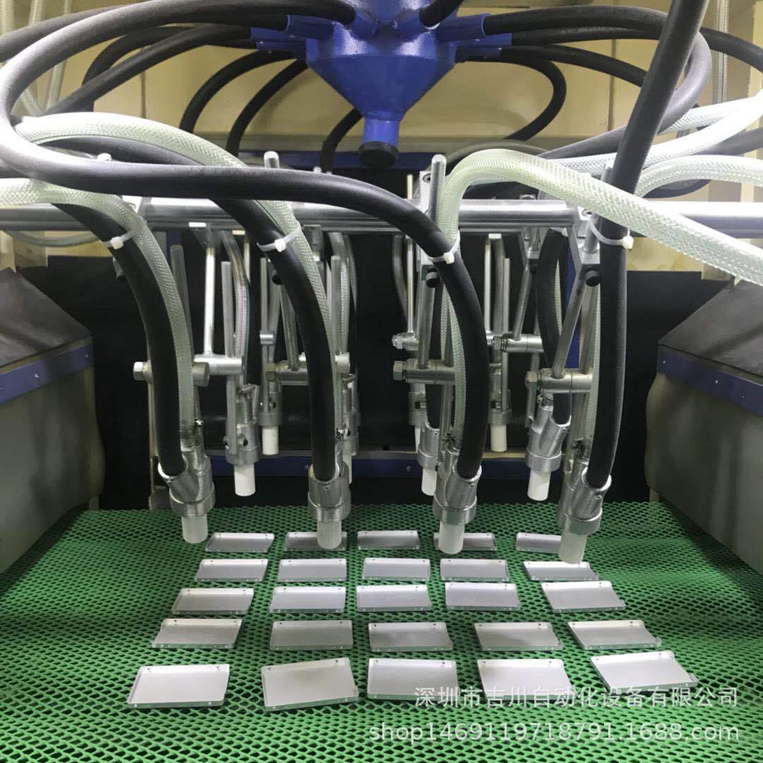 通过式自动喷砂机输送式全自动喷砂机钢板铝板喷砂设备生产厂家