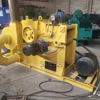 竹子破碎鼓式削片机 输送上料木材竹木打片机 出片大小自由可调